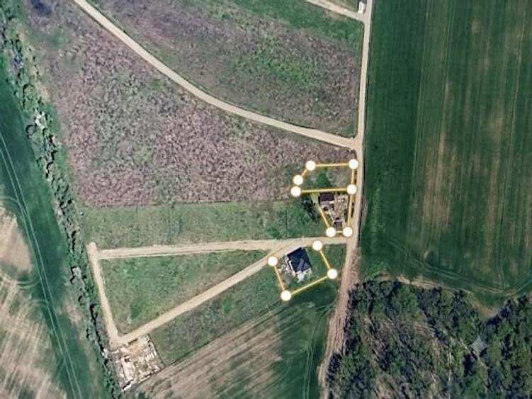 Teren Construcții intravilan de 980 mp, în Ciolpani