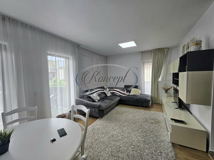 Apartament cu 2 camere decomandat, mobilat în Borhanci