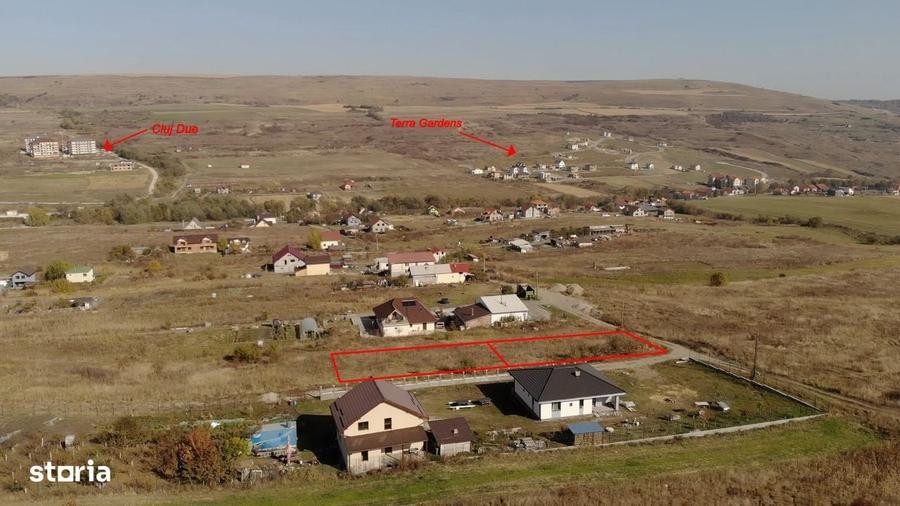 Teren Valea Chintaului 490/493 mp extravilan, curent la 1 metru - 3