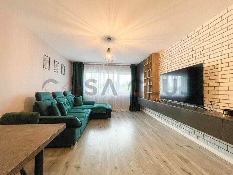 Apartament cu 2 camere semidecomandat, mobilat în Gheorgheni