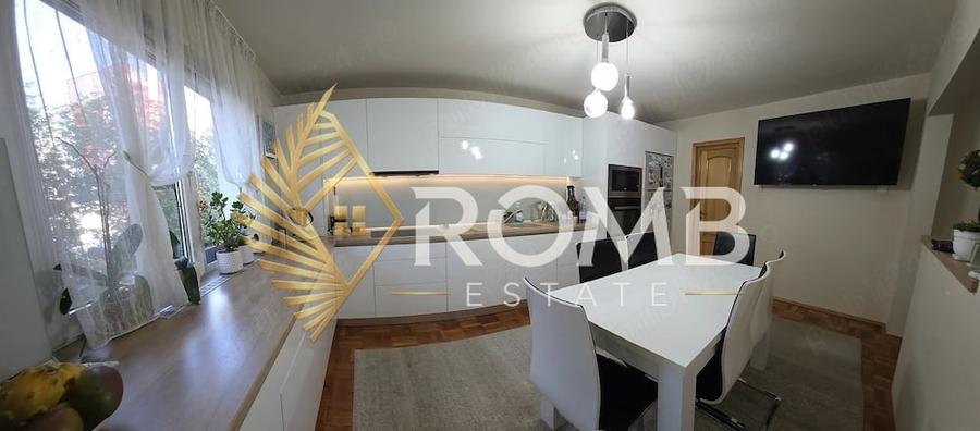 Apartament cu 3 camere, mobilat în Mărăști