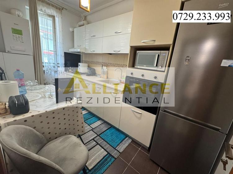 Apartament cu 2 camere decomandat, mobilat în Ozana