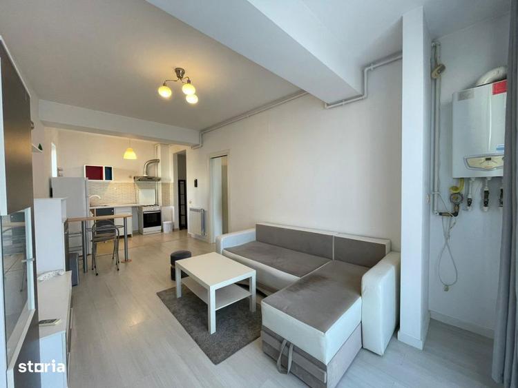 Apartament cu 2 camere semidecomandat, mobilat în Obor
