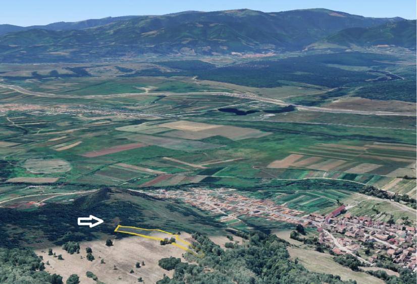 Teren de 5500 mp, în Șelimbăr