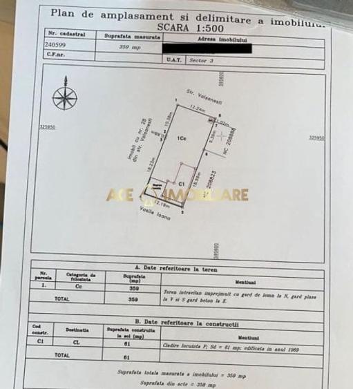Casă individuală cu 2 camere cu Canalizare în 23 August (Cațelul)