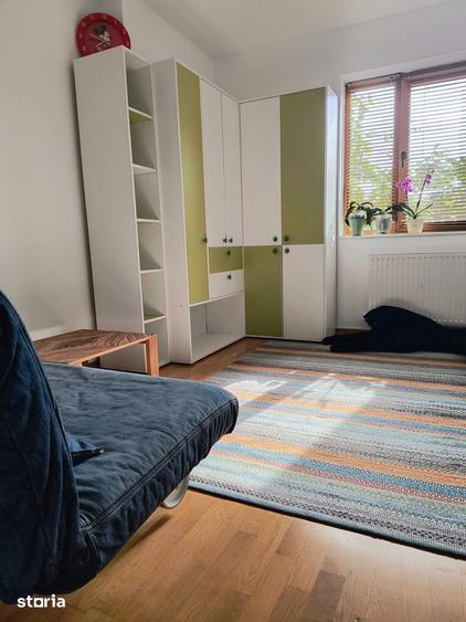 Apartament cu 3 camere, mobilat în Străulești