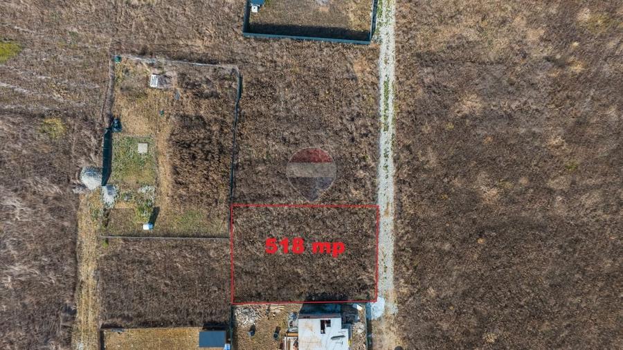 Teren Construcții intravilan de 516 mp, în Bod