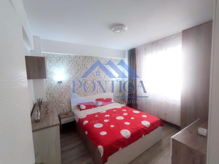 Apartament cu 2 camere semidecomandat, mobilat în Nord