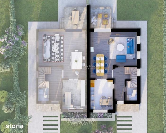 Casă cu 4 camere cu Teren 300 Mp în Cornetu