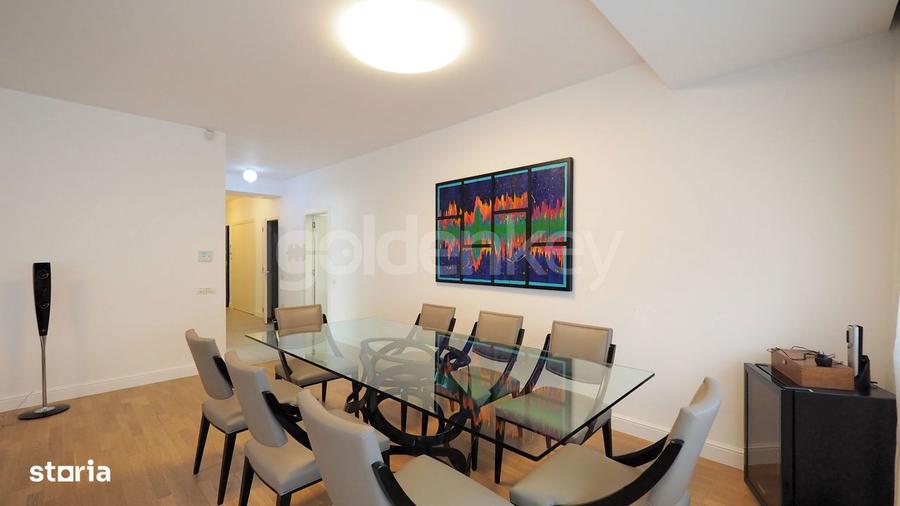 Apartament cu 5 camere, mobilat în Băneasa