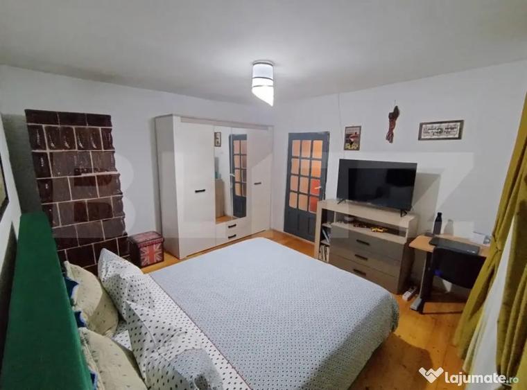 Casă cu 4 camere cu Teren 516 Mp în Romanești
