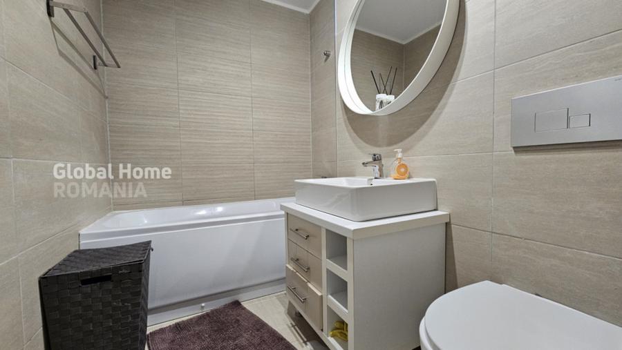 Apartament cu 3 camere semidecomandat, mobilat în Tunari