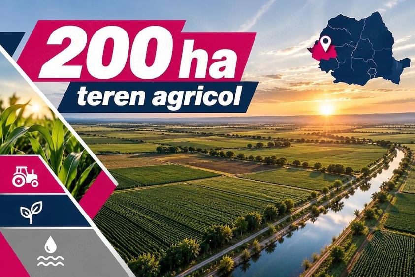 Teren de 2200000 mp, în Bârsa