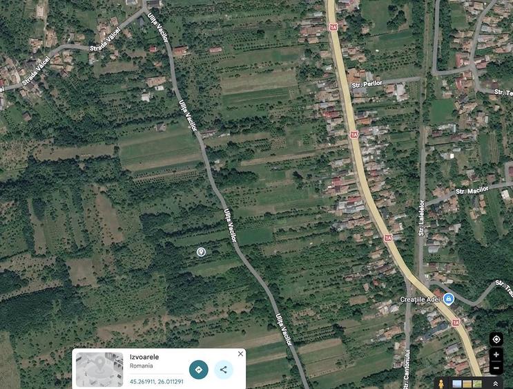 Teren de 2890 mp, în Homorâciu