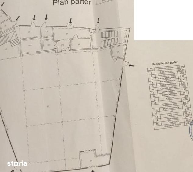 Spațiu comercial, de 467 mp, în Colentina