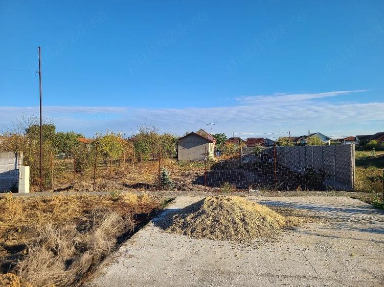 Teren Construcții intravilan de 710 mp, în Bucovăț (Dumbrava)