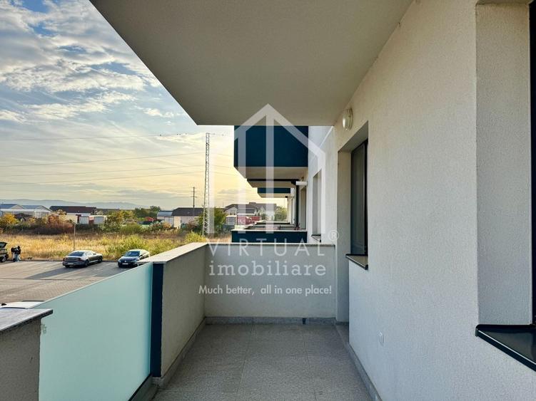 Apartament cu 3 camere semidecomandat, mobilat în Exterior Vest