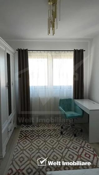 Apartament cu 3 camere semidecomandat, mobilat în Zorilor