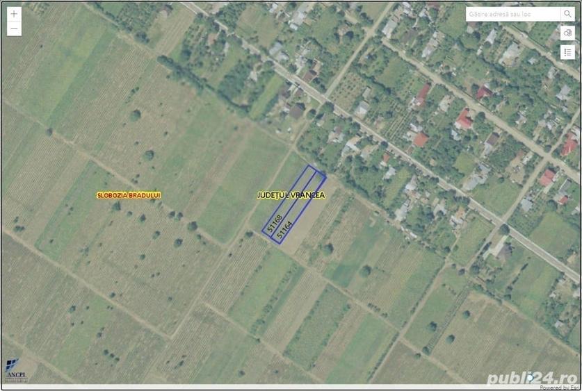 Teren de 5000 mp, în Slobozia Bradului