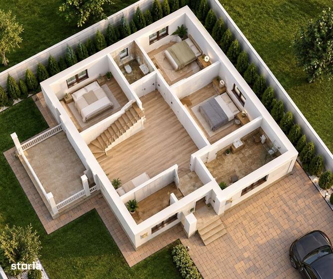 Casa Individuala P+Pod | 3 Dormitoare | Teren 450 Mp | Pantelimon - 4