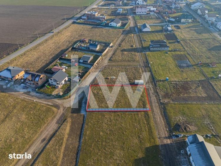 Teren de 1008 mp, în Bod