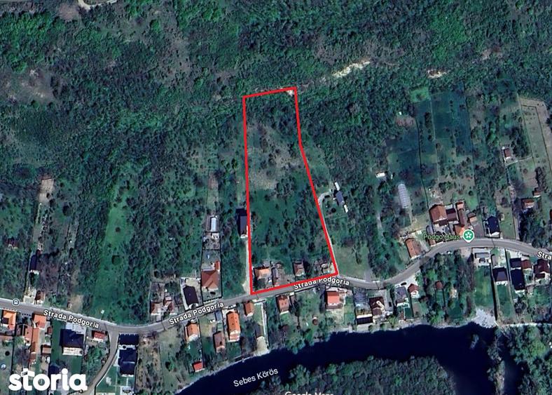 Teren de 3900 mp, în Podgoria