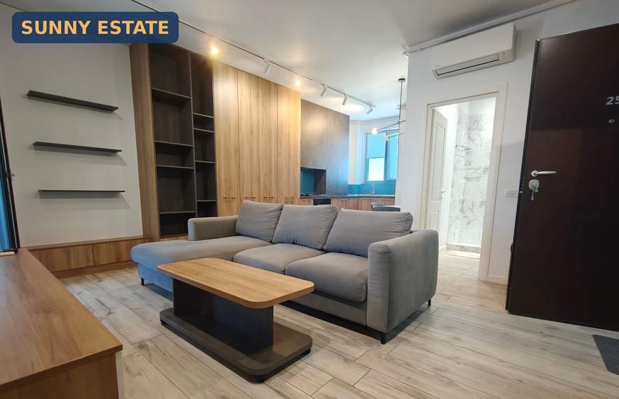 Apartament cu 2 camere semidecomandat, mobilat în Delfinariu