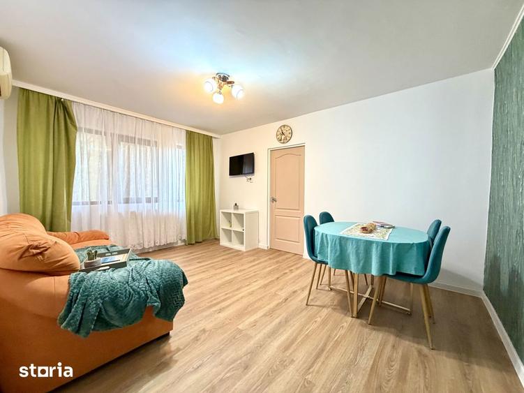 Apartament cu 2 camere semidecomandat, mobilat în Take Ionescu