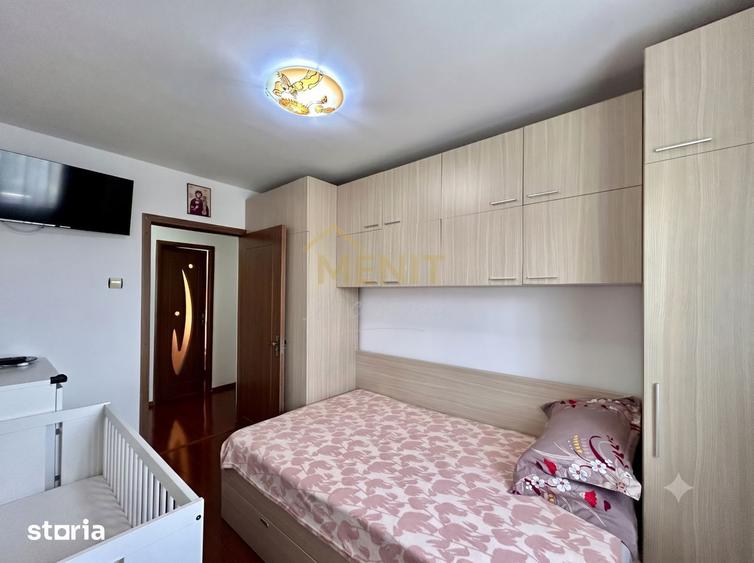 Apartament cu 3 camere decomandat, mobilat în Malu Roșu