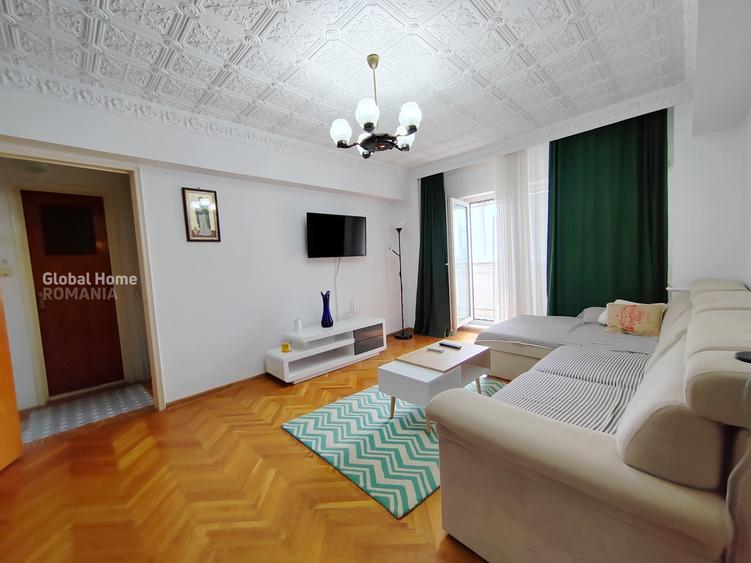 Apartament cu 3 camere semidecomandat, mobilat în Tineretului