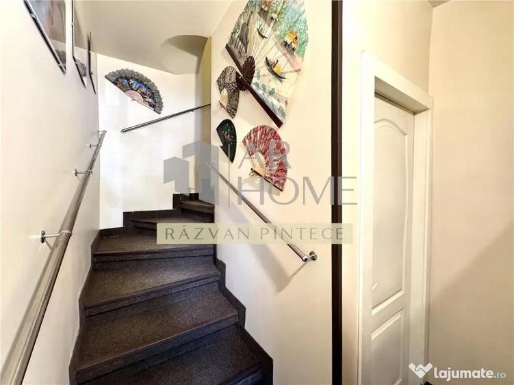 Apartament cu 5 camere decomandat, mobilat în Cantacuzino