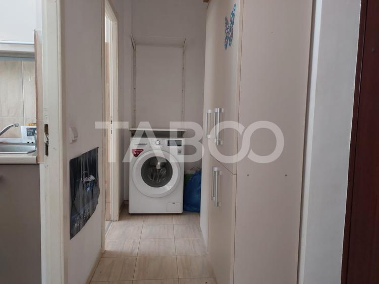Garsoniera decomandata 26 mp etaj 2 geam la baie Str Frunzei Sibiu - 8
