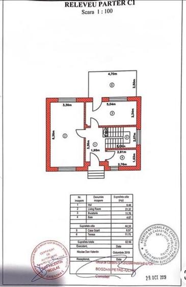 Casă cu 4 camere cu Teren 274 Mp în Central