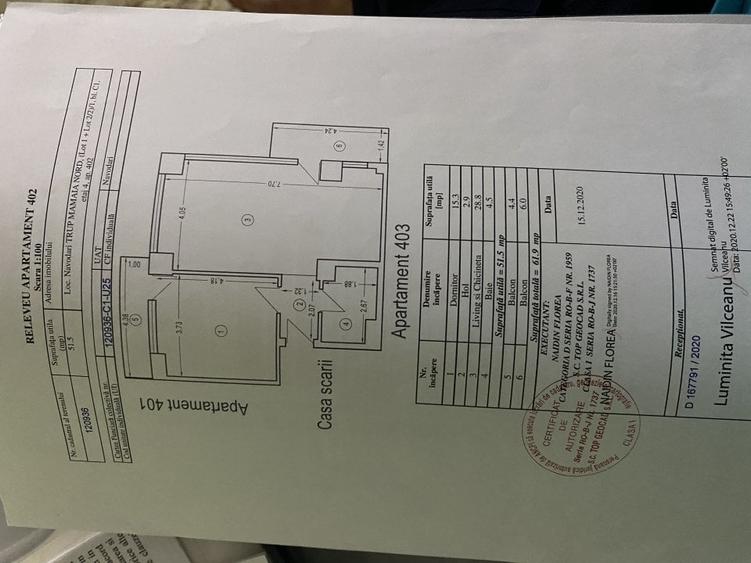 Apartament cu 2 camere decomandat, mobilat în Nord