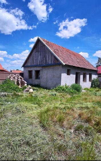 Casă cu 2 camere cu Teren 1400 Mp în Cheșa