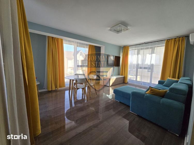Apartament cu 3 camere decomandat, mobilat în Tomis Plus