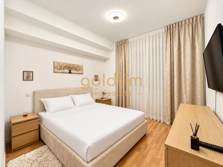 Apartament cu 3 camere semidecomandat, mobilat în Pipera
