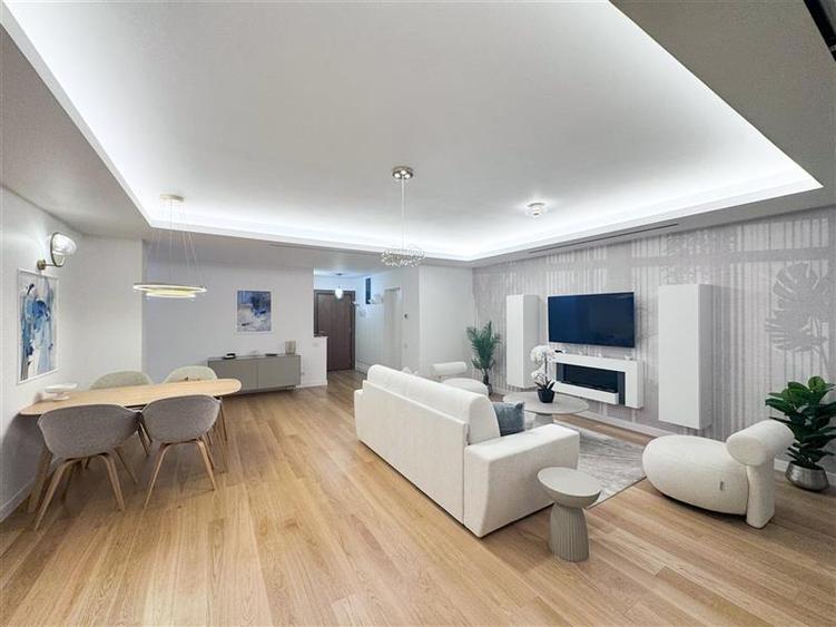 Apartament cu 2 camere semidecomandat, mobilat în Herăstrău
