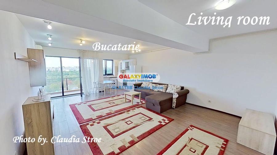 Apartament cu 2 camere semidecomandat, mobilat în Brâncoveanu