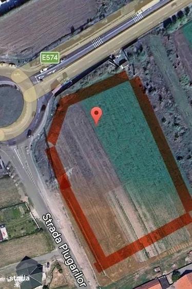 Teren de 8762 mp, în Stupini