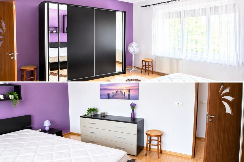 Apartament cu 2 camere, 55 mp, mobilat | Proprietar | Giroc | 400 /luna