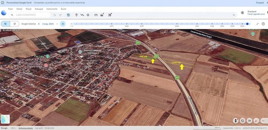 Teren de 4016 mp, în Lazu