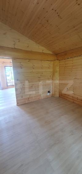 Casă modernă din lemn 3 camere, 60 mp, utilata, mobilata, zona Plaiu Sarului - 6