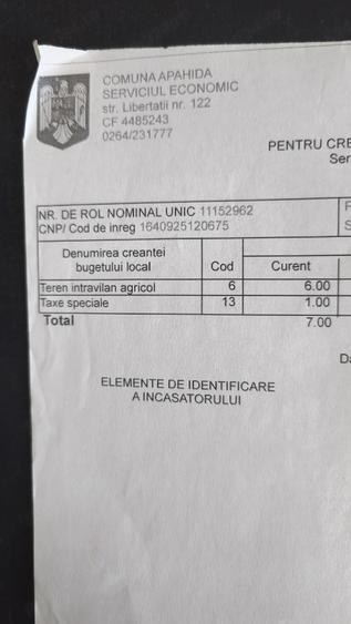 Teren de 2500 mp, în Aeroport