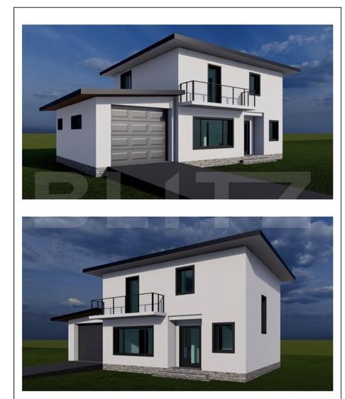 Casa etaj, 116 mp utili, 307 mp teren, zona Burdujeni - 1