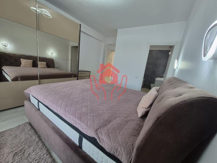 SISESTI-2 camere mobilate, 2 bai, terasa cu vedere lac, bloc boutique, parcare! - 9