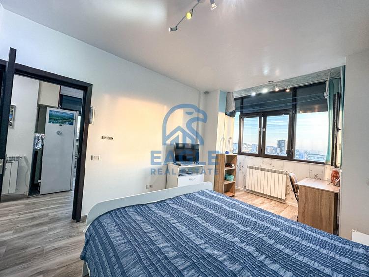 Apartament cu 2 camere nedecomandat, mobilat în Tomis Nord