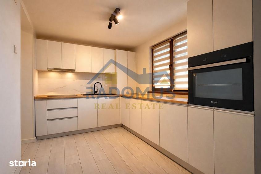 Apartament cu 2 camere, mobilat în Cantacuzino