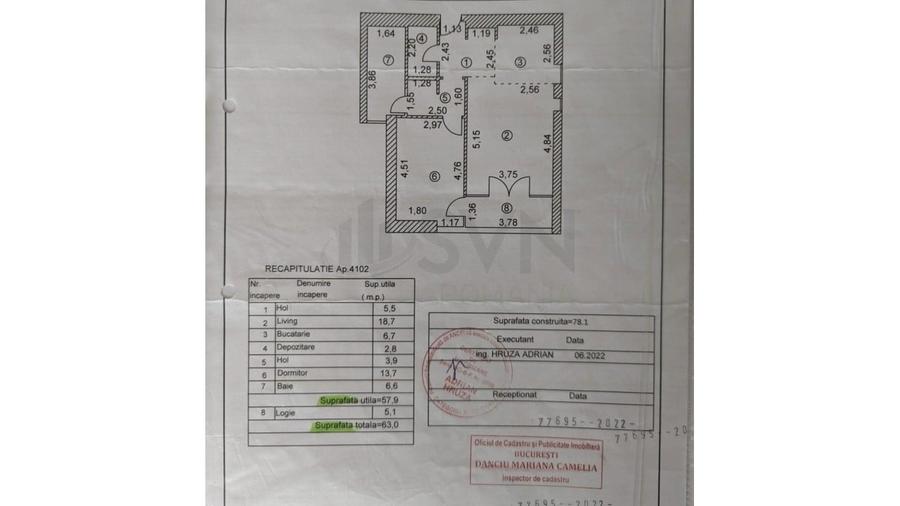 REA1024555 2 camere WIN Herastrau 63 mp mobilat cu parcare - 14