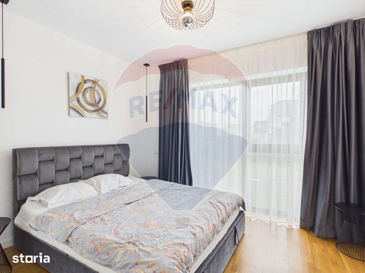 Apartament cu 2 camere, mobilat în Băneasa